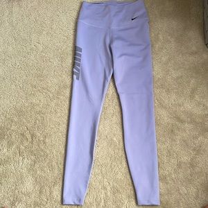 Nike Lavender Print Leggings